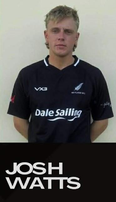 Josh Watts - Man of the match for Neyland Josh Watts - Man of the match for Neyland